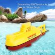 Mini Submarine 3314 Radio Control Submarine Racing Boat Universal Rc Toys For Children Portable Children RC Speedboat Model Fashion