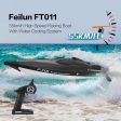 Feilun FT011 65cm 2.4G 2CH RC 55km h High Speed Racing Boat Ship Speedboat with Water Cooling System Flipped Brushless Motor on Sale