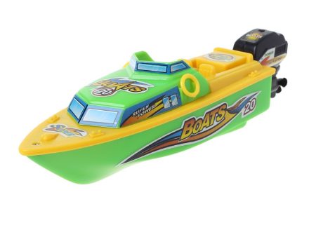 High Speed Electric Boat Plastic Launch Children RC Toys Speedboat Water Play Gift For Kids Supply