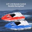 JJRC S5 1 47 10km h 2.4G Electric Rc Boat with Dual Motor Racing RTR Ship Model 20 minis Using time Outdoor Toys on Sale