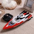 Hot Sale Radio Remote Control Twin Motor High Speed Boat RC Racing Children Outdoor Racing Boat For Discount