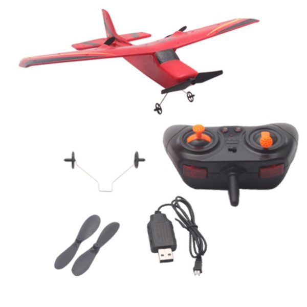 Z50 2.4G 2CH 350mm Micro Wingspan Remote Control RC Glider Airplane Plane Fixed Wing EPP Drone with Built-in Gyro for Kids Online Sale