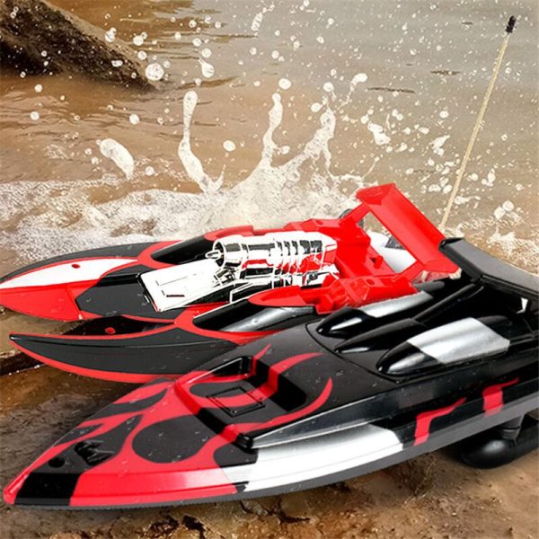 RC Rowing Remote Control Double Motor Speedboat High Speed Strong Children Outdoor Toys Supply