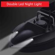 Double hopper 500M Distance Double LED Night Light RC Fishing Bait Boat Fixed speed Cruise Automatic Feed Fishing Bait Boat Toy For Sale