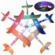 48cm Airplane Foam Toys Light Flying Mini Foam Throwing Glider Inertia DIY Aircraft Toy Hand Launch Airplane Model Toys Fashion