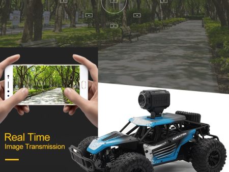 2.4G High Speed Remote Control Electric Car Drive Toy Vehicle Mobile Phone Wifi Link Control with Camera Birthday Gifts TSLM1 Discount