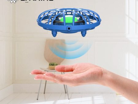 Eachine E111 Mini Drone UFO Infrared Sensing Control Hand Flying Aircraft Quadcopter Infraed Induction Intlligent BNF RC Kid Toy Online