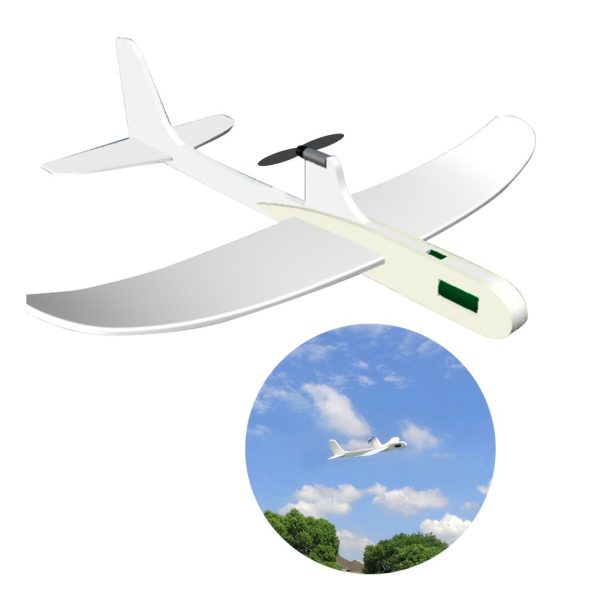 PP Foam Hand Throw Airplane Outdoor Launch Glider Plane Kids Gift Toy Capacitor Airplane Model Glider Launch Plane Discount