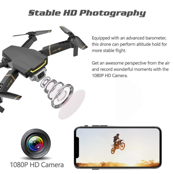 Global Drone GW89 Quadrocopter with Camera HD 1080P Helicopter RTF Folding RC Drone X Pro WIFI FPV Dron VS M69 E58 E520 SG106 Online now