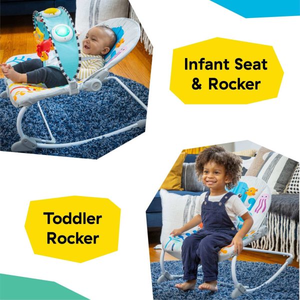 Kick to It Opus™ Musical Infant to Toddler Rocker Online now