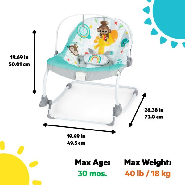 Wild Vibes™ Infant to Toddler Rocker™ Discount