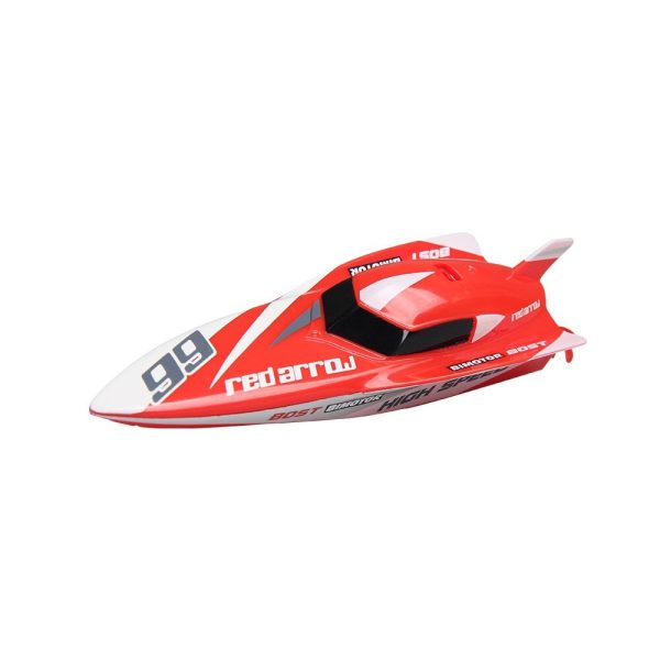 Hot Selling! Remote Control High Speed Mini Racing Boat 4 Channels RC Powerful Rechargeable Speedboat Toys Ship for Children Fashion