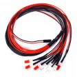 ABWE Best Sale 8 LED 5mm White Color Red Color LED Light Set for HSP RC Cars WS Online Sale