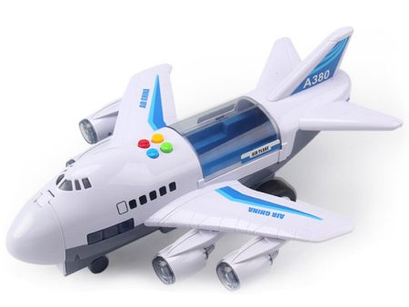 Music Story Simulation Track Inertia Children s Toy Aircraft Large Size Passenger Plane Kids Airliner Toy Car Free Gift Map For Cheap