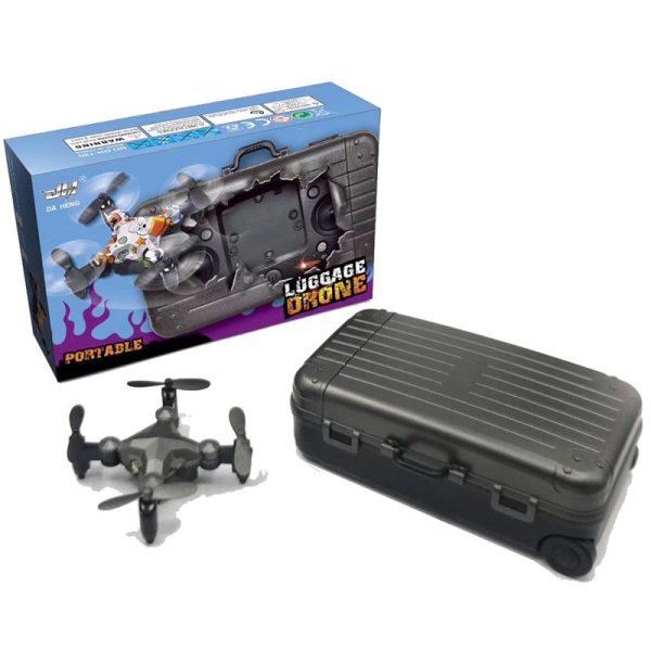 2.4G WIFI DH-120 Luggage drone mini folding quadcopter remote control altitude hold real-time transmission fpv 4-axis RC drone Fashion