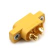 Yellow XT60E-M Mountable XT60 Male Plug Connector For RC Models Multicopter Fixed Board DIY Spare Part Remote Control Toy Parts Supply