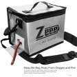 Zeee Lipo Battery Safe Bag 215*145*165mm Fireproof Explosionproof Bag RC Lipo Battery Guard Safe Portable Storage Handbag Online