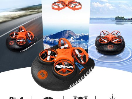 3-in-1 EPP Flying Air Boat Land Driving Mode Detachable One Key Return RC Drone Quadcopter RTF For Discount