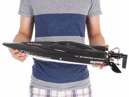 New Fei Lun FT011 2.4G Racing RC Boat High Speed Brushless Motor Water Cooling System 4Channels Speedboat Christmas Gift Cheap