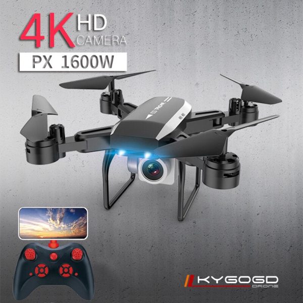 KY606D Drone FPV RC Drone 4k Camera 1080 HD Aerial Video dron Quadcopter RC helicopter toys for kids Foldable Off-Point drones Sale