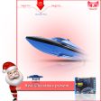 New RC Boat H100 4 Channel High Speed 30km H Racing Remote Control With LCD Screen For Children Toys Kids Birthday Gift on Sale