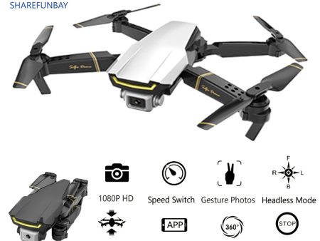 Global Drone GW89 Quadrocopter with Camera HD 1080P Helicopter RTF Folding RC Drone X Pro WIFI FPV Dron VS M69 E58 E520 SG106 Online now