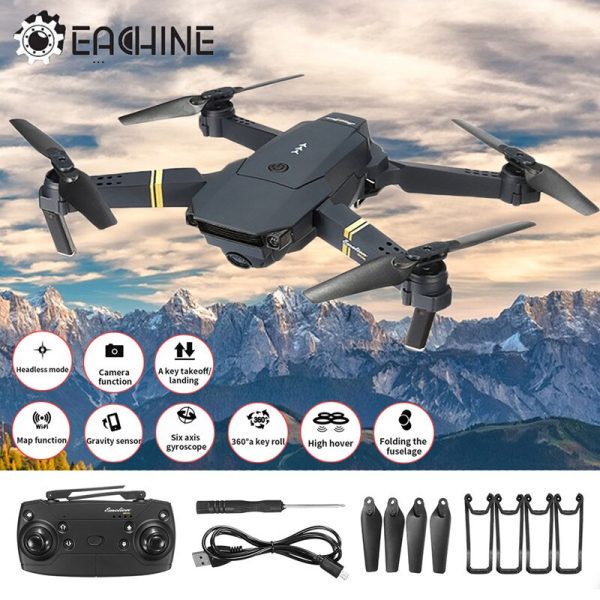 Original Eachine E58 WIFI FPV With Wide Angle HD Camera High Hold Mode Foldable Arm RC Quadcopter RTF VS VISUO XS809HW Online Hot Sale