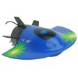 Rc Submarine Mini Rc Fishing Boat High Speed Racing Boat 27Mhz Radio Remote Control Submarine Toys for Children Gift Outdoor Toy Hot on Sale