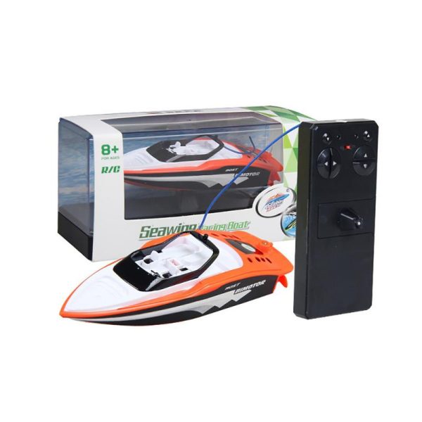 Mini Rechargeable RC Boat Innovative Children s Summer Outdoor Water Toy Remote Control Speed Boats for Kids Gift on Sale