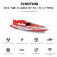 Cool 2.4G Kids Toys 4 Functions Mini RC Speedboat Boat Remote Control Toys for Boys Children Supply