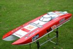 New DTRC G30E Hell Cat Catamaran 30CC Fiberglass Gasoline Racing Boat with 30CC Gasoline Engine Sale