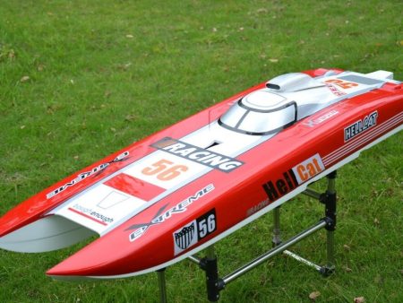 New DTRC G30E Hell Cat Catamaran 30CC Fiberglass Gasoline Racing Boat with 30CC Gasoline Engine Sale