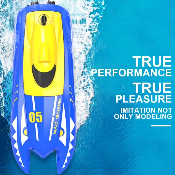 H128 Mini Boat 1 47 2.4GHz Remote Control Speed RC Boat Dual Motors 15km h Super Speed RC Ship Speedboat Electric RC Toys For Discount