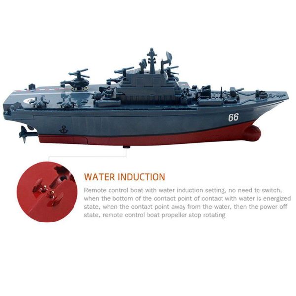 RC Boat 2.4GHz Remote Control Ship Warship Battleship Cruiser High Speed Boat RC Racing Toy Online Hot Sale