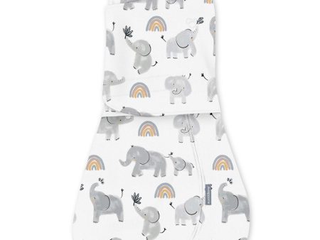 SwaddleMe™ by Ingenuity™ Arms Free Convertible Swaddle - Happy Elephant Online