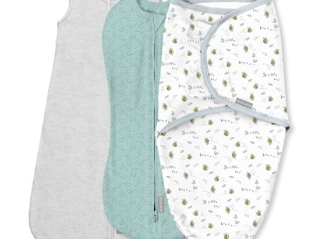 SwaddleMe™ by Ingenuity™ Comfort Pack - Little Bees For Cheap