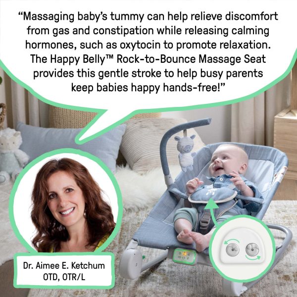 Happy Belly™ Rock-to-Bounce Massage Seat - Parker™ Discount