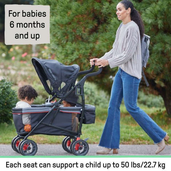 Summer™ by Ingenuity™ 3Dlite™ Wagon Convenience Stroller Hot on Sale