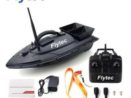 LeadingStar Flytec 2011-5 Electric Fishing Bait RC Boat 500M Remote Fish Finder 5.4km h Double Motor Toys Kit   RTR Version Online