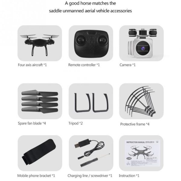 Rc Drones HD 1080P Camera Wifi FPV Drone Remote control Helicopter Flying Toy Quadcopter Toys Kids for Cam drone Aircraft Rc For Cheap