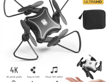 2019 New Original Mini Drone Folding UAV RC Drone with 4K HD Video Camera 4-axis dron RC Quadcopter kids Helicopter drones toys For Sale