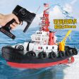 Kids creative Toy educational toy large rc boat 3810 remote control fire boat Outdoor play sprinkler water jet toy kid best gift Hot on Sale