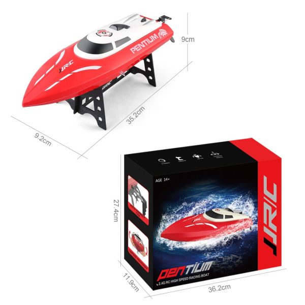 JJRC S1 RC Boat 4CH 2.4GHz RTR 25KM h Waterproof Turnover Reset High Speedboat S1 Pentium S2 Shark S3 Latitude Kids RC Boats Toy Supply