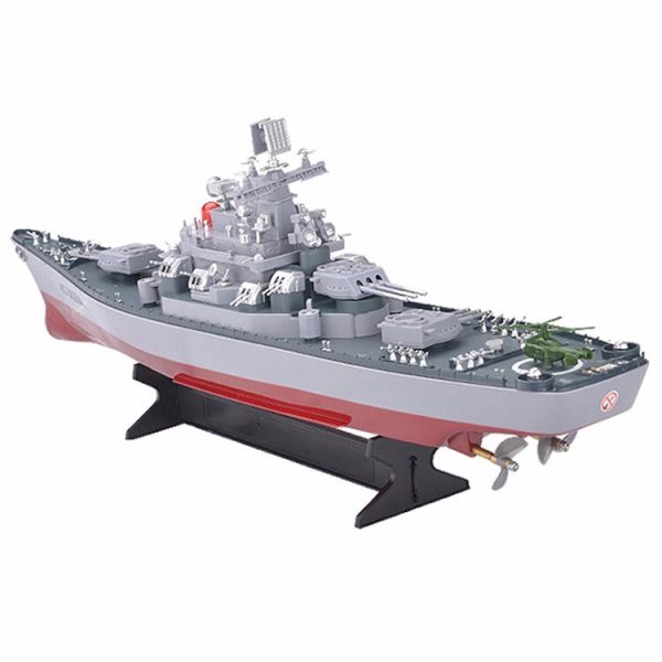 RC Boat 1:250 WarShip Remote Control Military Battleship Central Command Cockpit Seaplane Electronic Model For Kids Hobby Toys Online