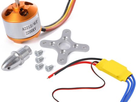 XXD A2212 A2208 930KV 1000KV 1400KV 2200KV 2700KV Brushless Motor with 30A Brushless ESC Motor Speed Controller for RC Drone Hot on Sale