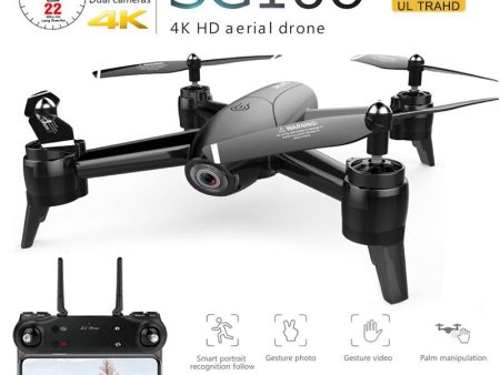 SG106 Drone with Dual Camera 1080P 720P 4K WiFi FPV Real Time Aerial Video Wide Angle Optical Flow RC Quadcopter Helicopter Toys Online now