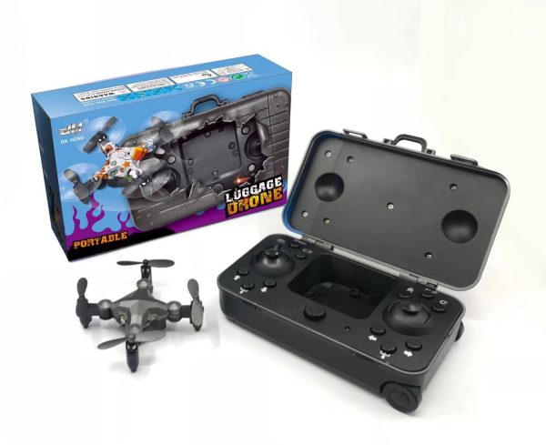 2.4G WIFI DH-120 Luggage drone mini folding quadcopter remote control altitude hold real-time transmission fpv 4-axis RC drone Fashion