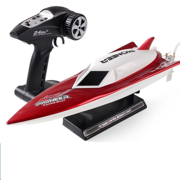 Large High Speed RC Boat Toy 5018 50CM 2.4G RC Remote Control Racing Boat Speedboat Ship with Water Cooling System for Kids Gift Online now