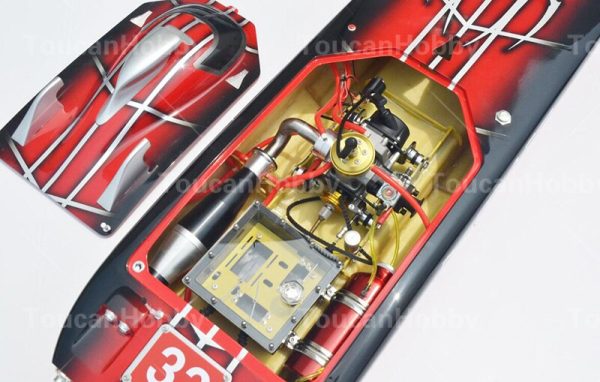 G30E ARTR-RC Fiber Glass Gasoline RC Racing Boat 30CC Engine With Radio System Servos Spider THZH0060 Online Hot Sale