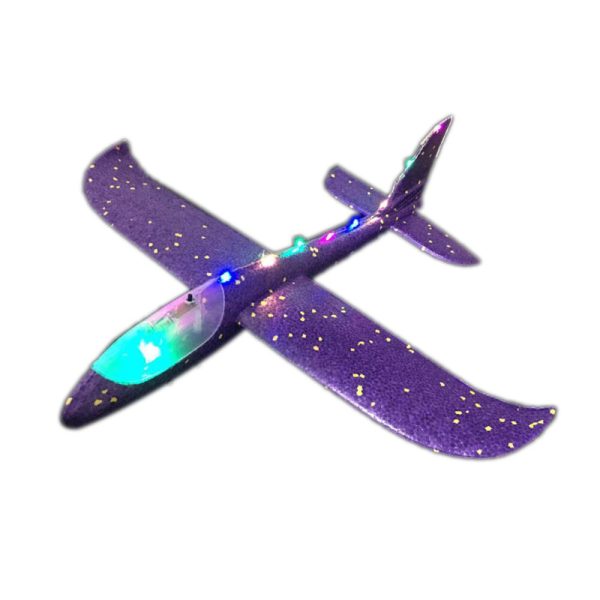 Hand throw airplane EPP Foam Outdoor Launch Glider Plane Kids Toys 48 cm Interesting Launch Throwing Inertial Model Gift funny on Sale